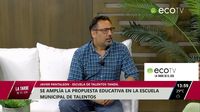 Se amplía la propuesta educativa en la Escuela Municipal de Talentos