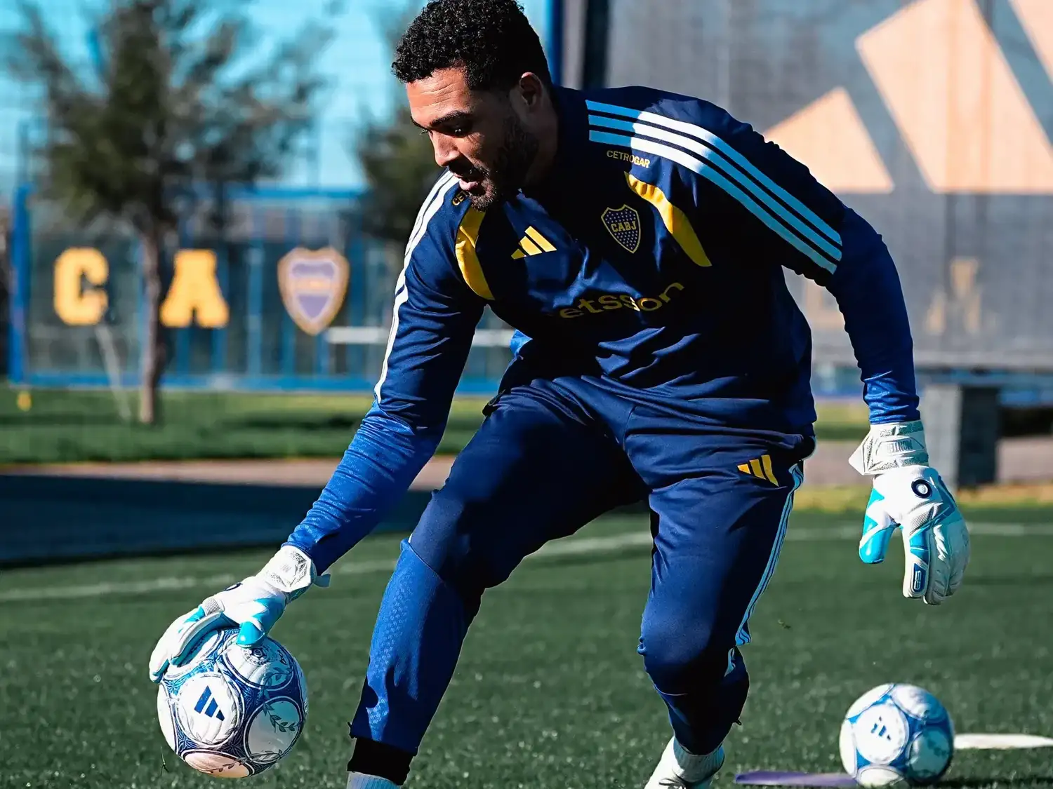 Montero, el arquero colombiano de Boca.