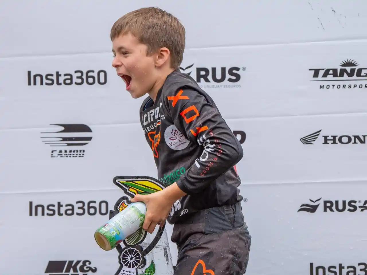 Fermín Gómez ganó la fecha final del Santafesino de Motocross en Esperanza