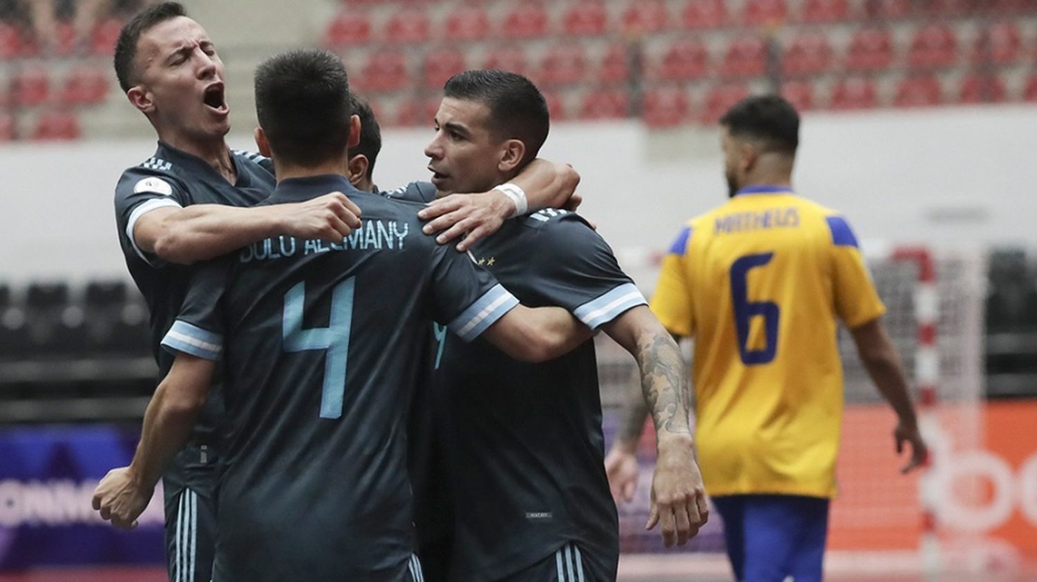 Futsal: Argentina dejó afuera a Brasil y es finalista de la Copa América