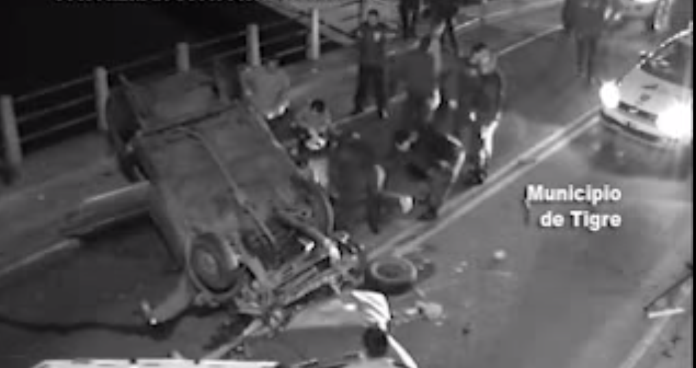 Video: Cinematográfico intento de fuga y persecución en Tigre
