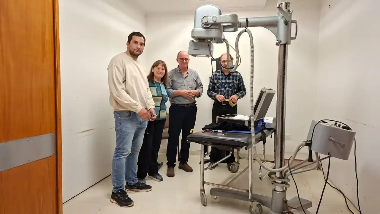 Nuevo equipo de rayos X para el Hospitalito de Claromecó