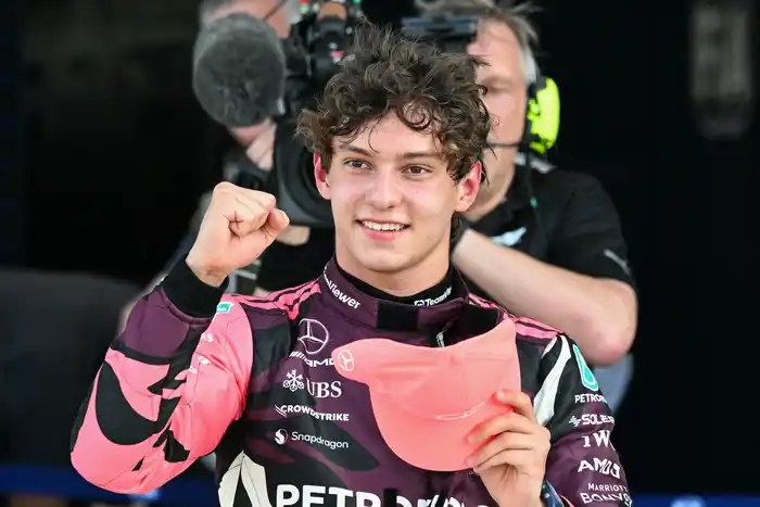 Antonelli fue el más rápido.