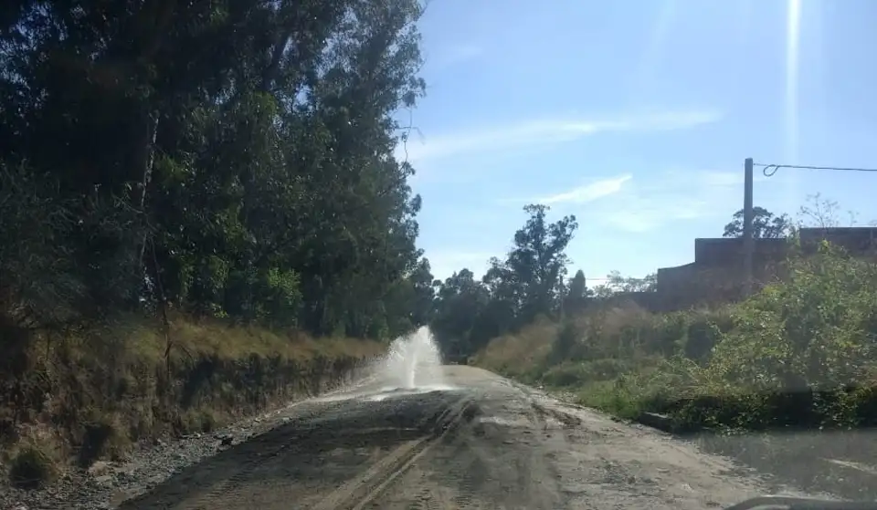 Una verdadera "fuente" en Segundo Sombra y Chapaleoufú