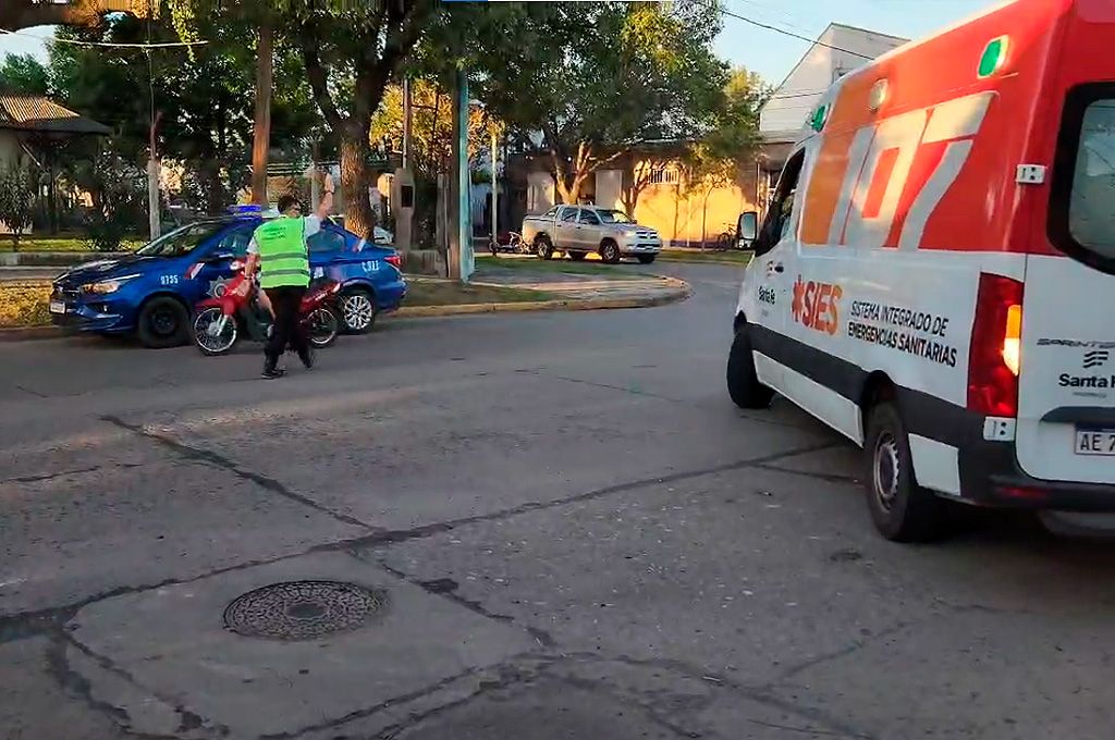 Foto de archivo | Intervención policial en Av. Brasil frente a la Sociedad Rural.