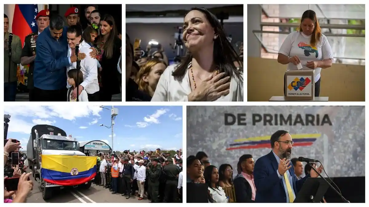 DE LA APERTURA FRONTERIZA a la liberación de Alex Saab: en Venezuela ha pasado de todo este 2023