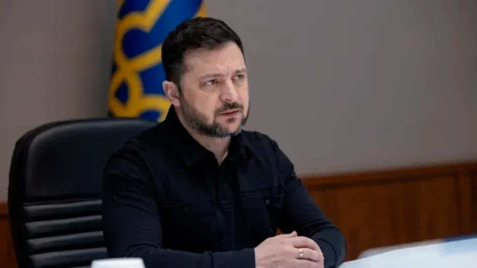 El presidente ucraniano Volodímir Zelenski.