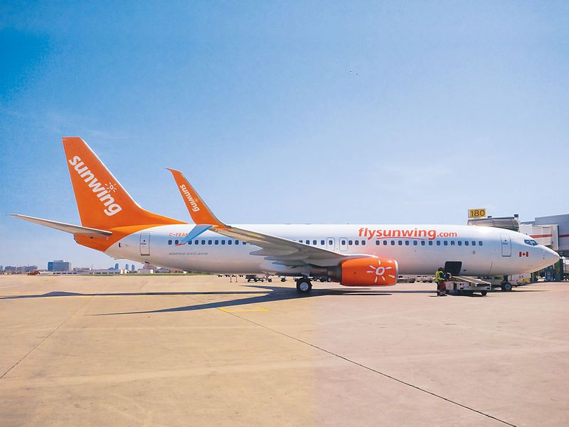 Sunwing Airlines aumenta sus vuelos en el Caribe