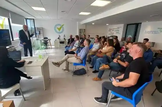 Más de 25 productores participaron del encuentro.