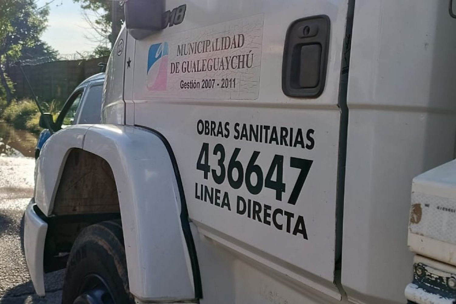 La Municipalidad activó un operativo para asistir a los vecinos de la ciudad que no tienen agua