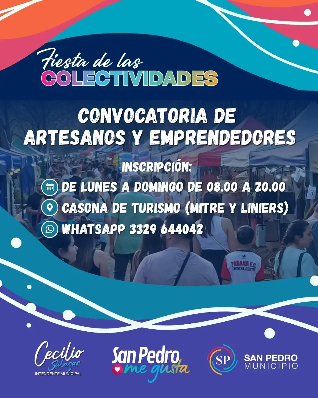 La inscripción se realiza de forma presencial en la Casona de Turismo o vía WhatsApp para formar parte del evento tradicional.