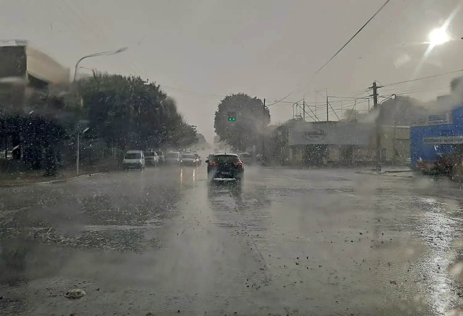 En Tandil cayeron entre 39 y 40 milímetros de lluvia durante la madrugada y la mañana del miércoles.