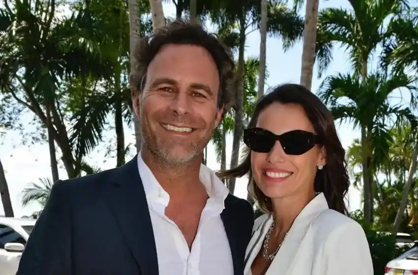 Pampita y Martín Pepa