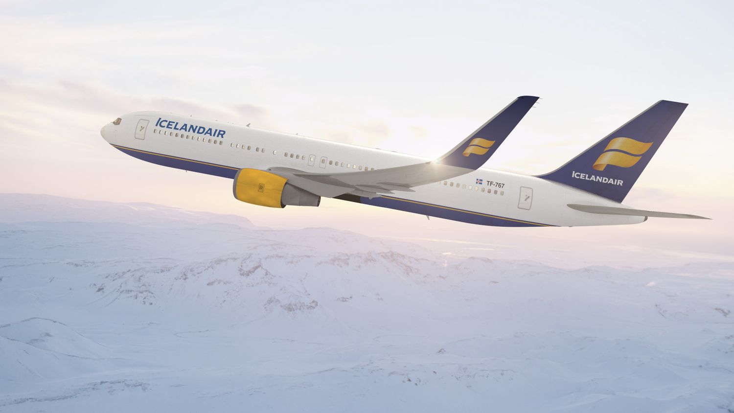 Hielo a la vista: Icelandair aterrizó en la Antártida con un Boeing 767