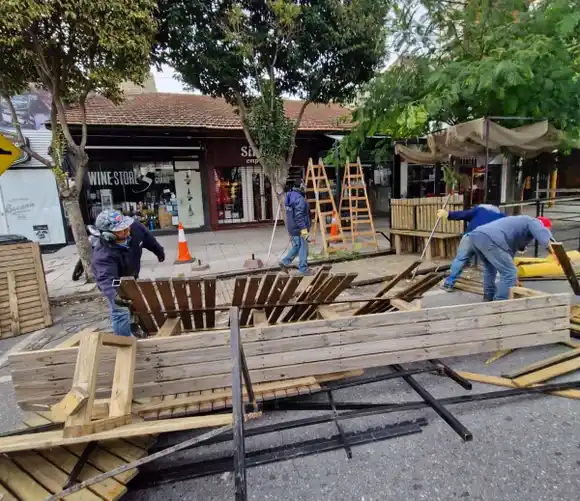 Inspección General levantó más de 100 decks y quedan 170 en Mar del Plata