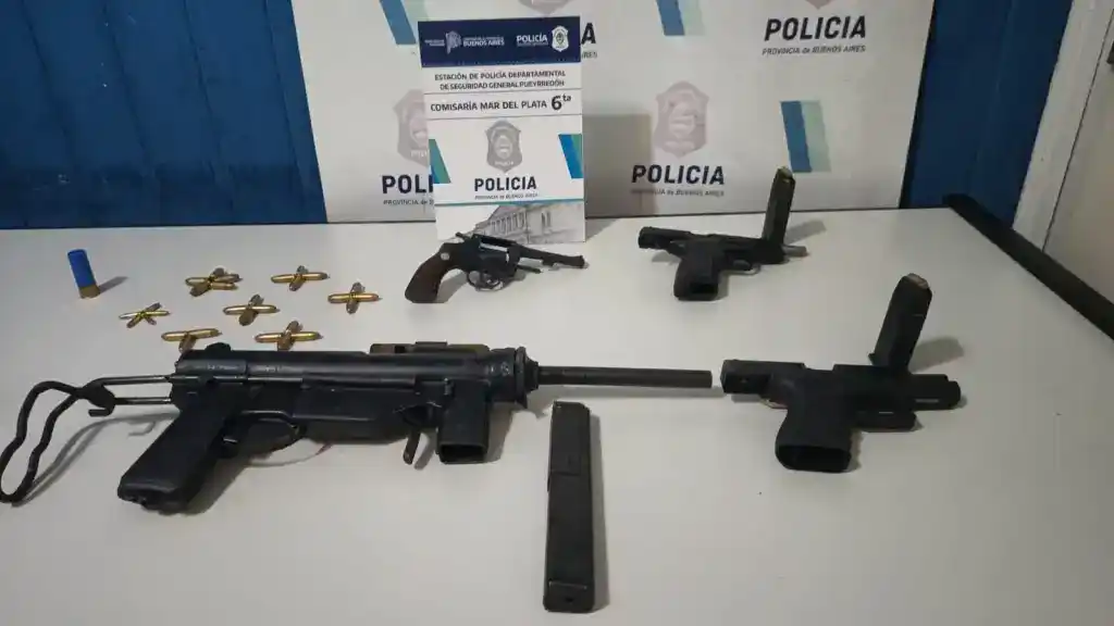 Arma robada en Necochea en 2015 aparece en brutal asesinato en Mar del Plata