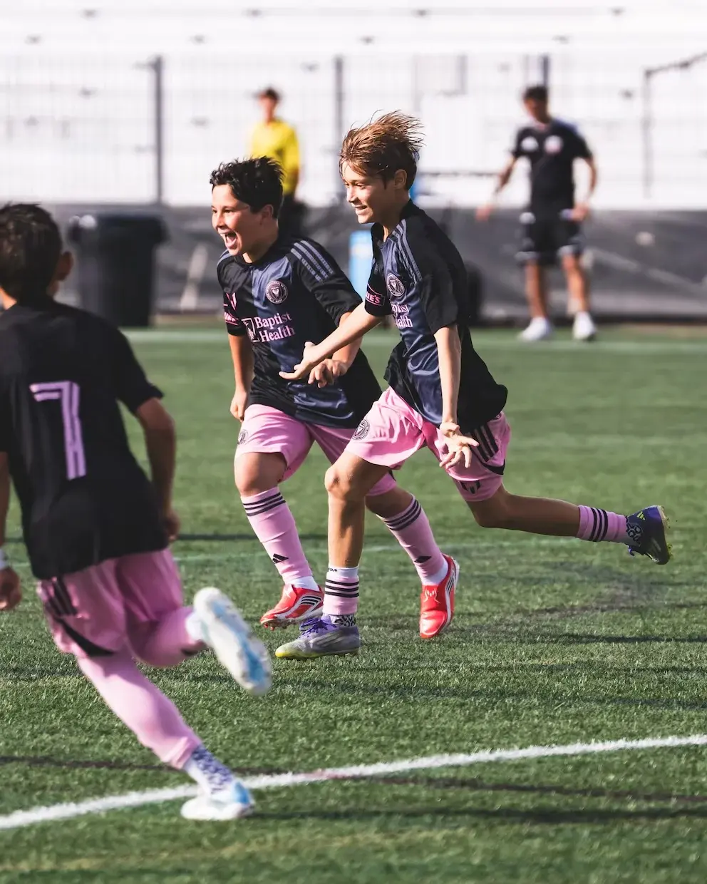 Gol de Mateo Messi para el título de la Sub 12 de  Las Garzas .Foto:@intermiamicf_academy