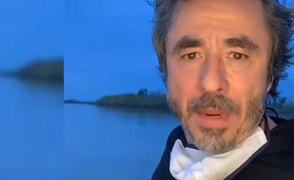 El actor rosarino, Pablo Granados, pidió terminar con los incendios en las islas