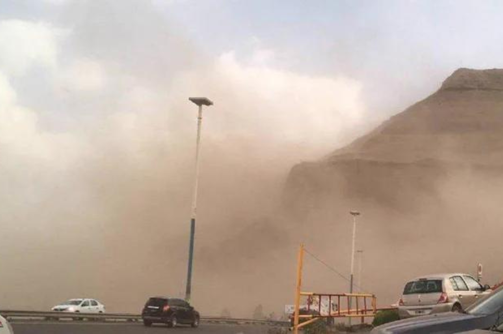 Fuerte temporal en Chubut