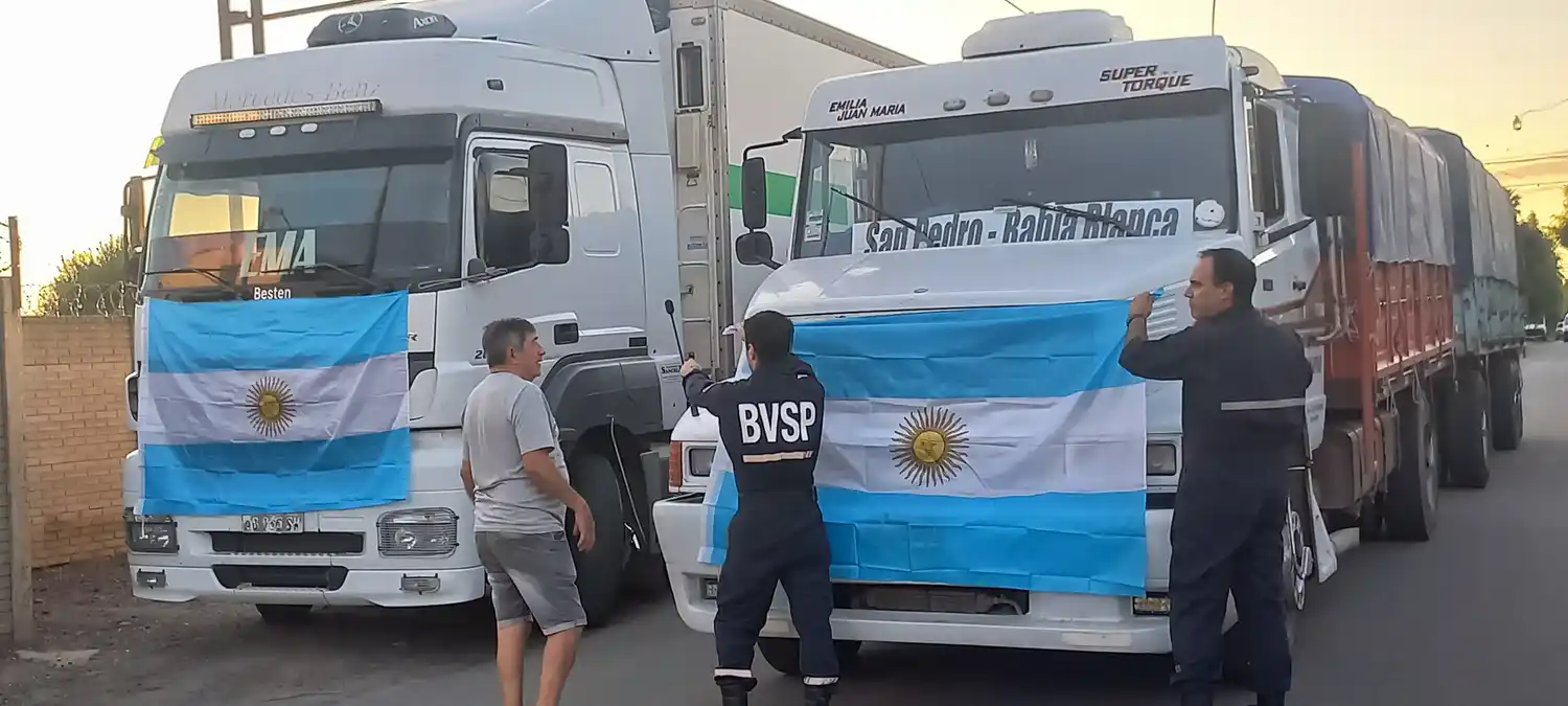 Camiones de donaciones