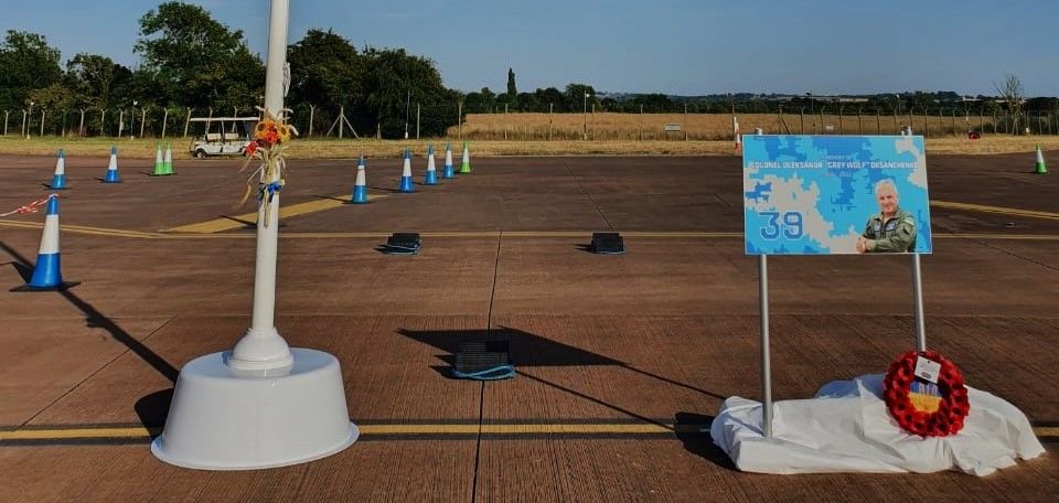 The Missing Grey Wolf : The Air Tattoo 2022 airshow pays tribute to fallen Ukrainian pilot