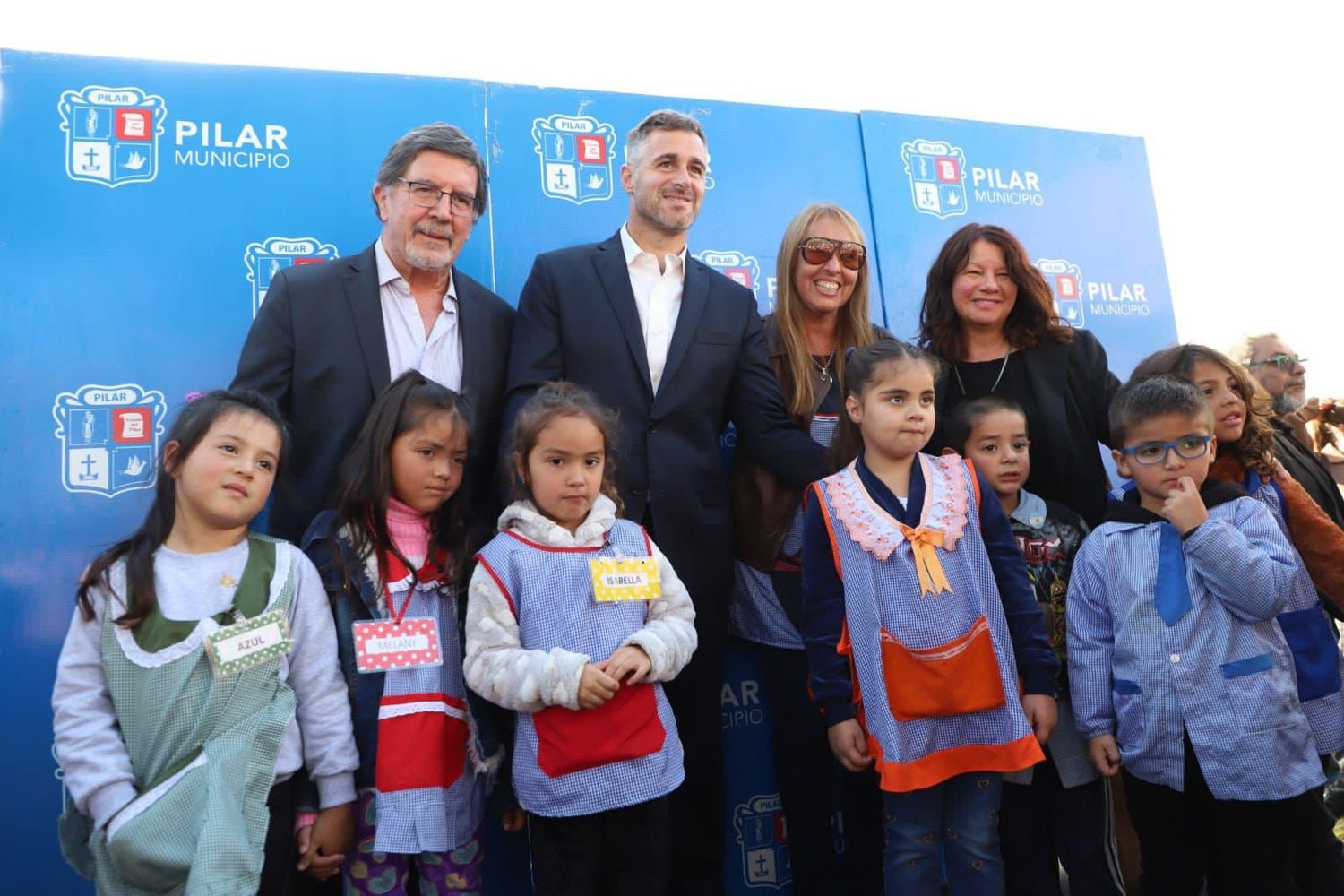 Achaval junto a Sileoni inauguraron un jardín en Pilar: “Es un día muy emotivo”, dijo el intendente