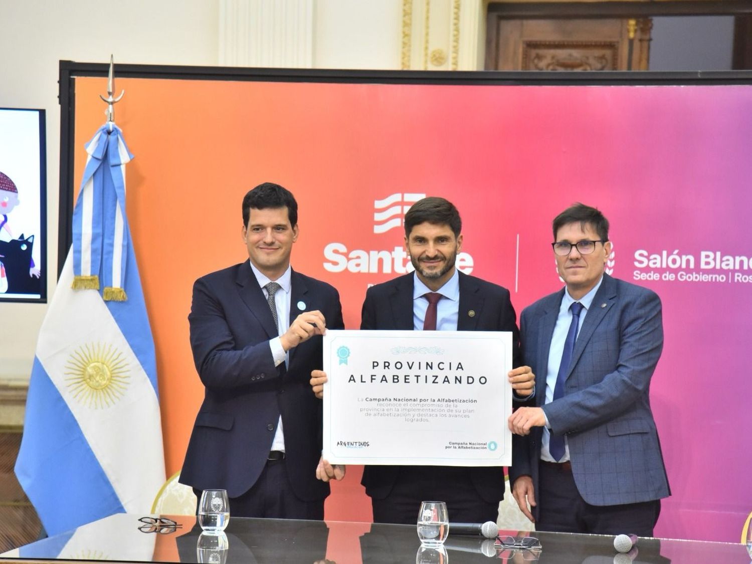 Pullaro: “Hay una Provincia comprometida que quiere la mejor calidad educativa de la República Argentina”