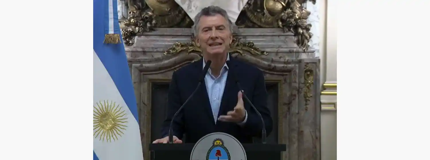 Macri: "El FMI nos otorgará una línea de apoyo financiero"