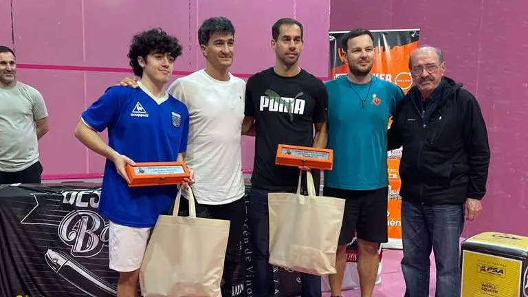 Segundo Portabales e Ignacio Gutiérrez Keen, campeón y subcampeón en primera profesional