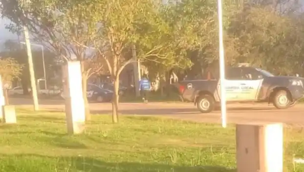 El hecho ocurrió este lunes por la tarde en calle San Martín al 800.