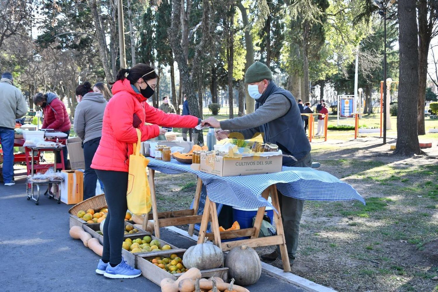 Domingo con horticultores y emprendedores en el Parque Municipal