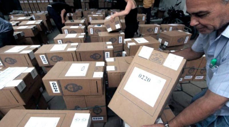 Elecciones 2019: Se desarrolló el operativo para la distribución de urnas en toda la Provincia