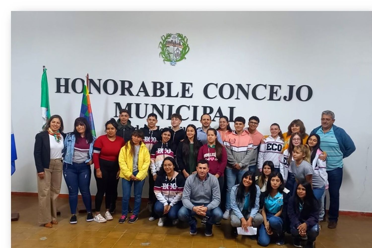 Sesionó el Concejo Joven con la participación de alumnos del nivel secundario de la ciudad