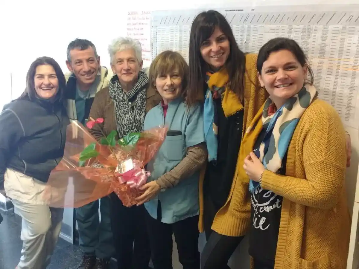  Emotiva despedida a la doctora Rosita Urán que se jubiló en el Hospital 