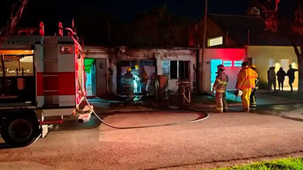 Se fue de su casa y perdió todo en un incendio
