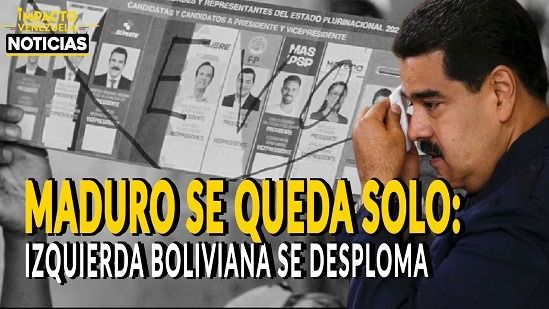 MADURO SE QUEDA SOLO: izquierda boliviana se desploma - VIDEO