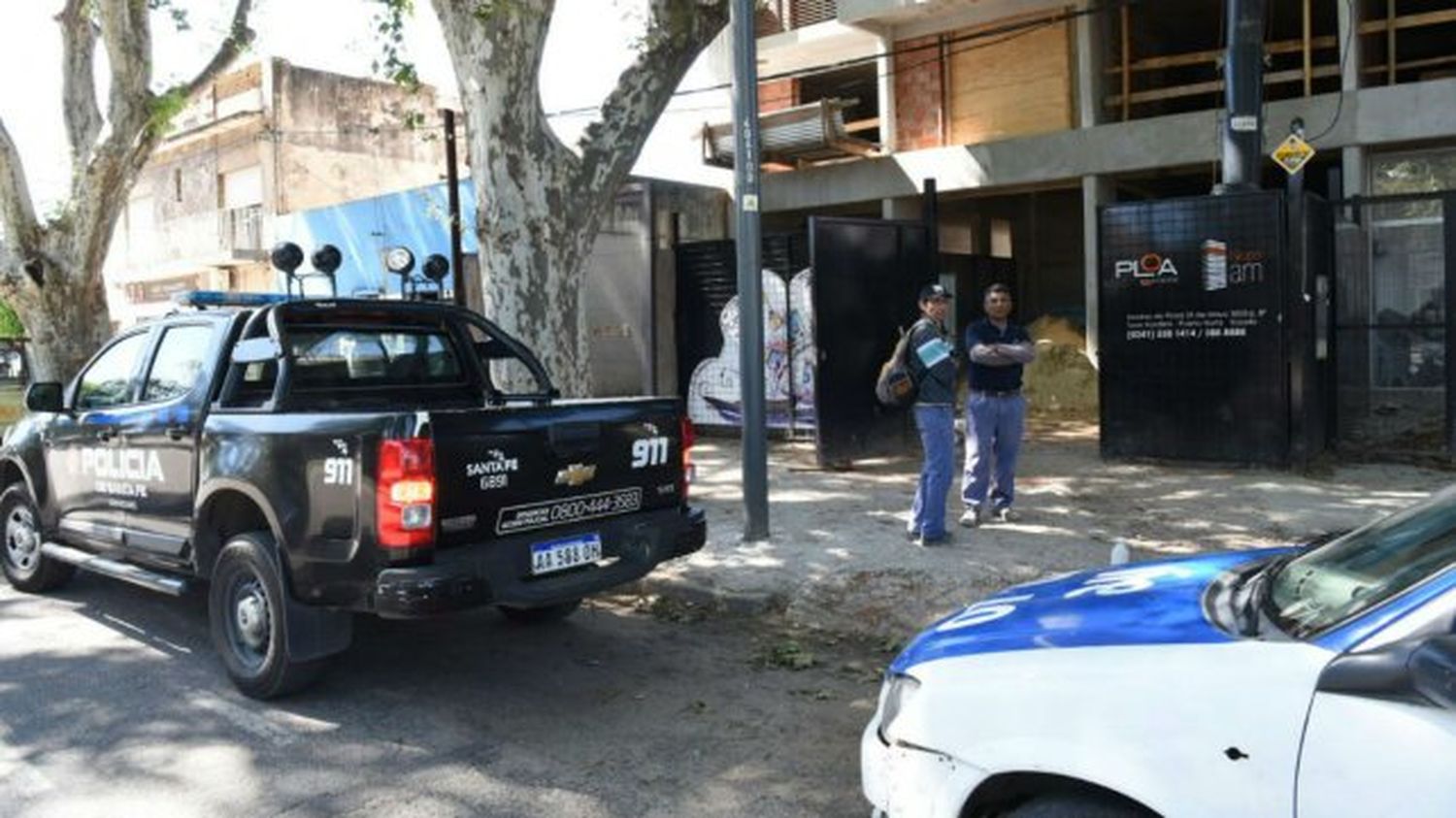 Hallaron un hombre muerto en una obra en construcción