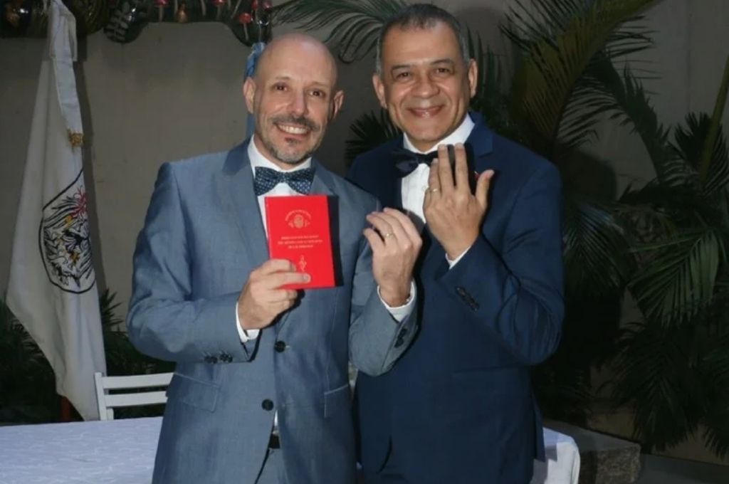 Se casó el periosdista Javier Fabracci