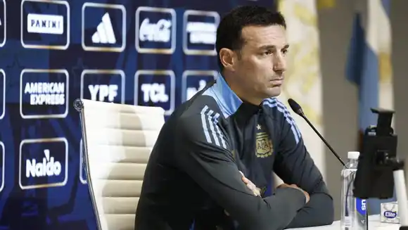 Scaloni antes del partido contra Ecuador: "Los que jugaron menos merecen tener minutos en cancha"