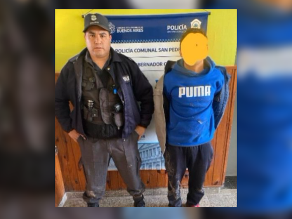 Gobernador Castro: detuvieron a un hombre por robo a mano armada