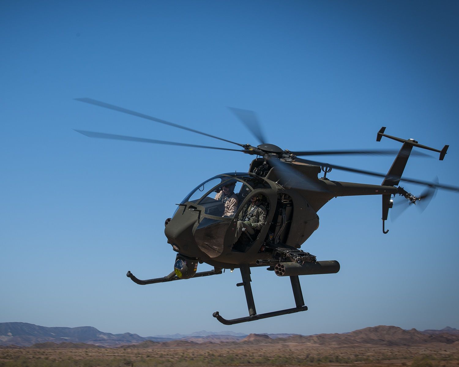 Thailand acquires eight AH-6 reconnaissance and light attack helicopters