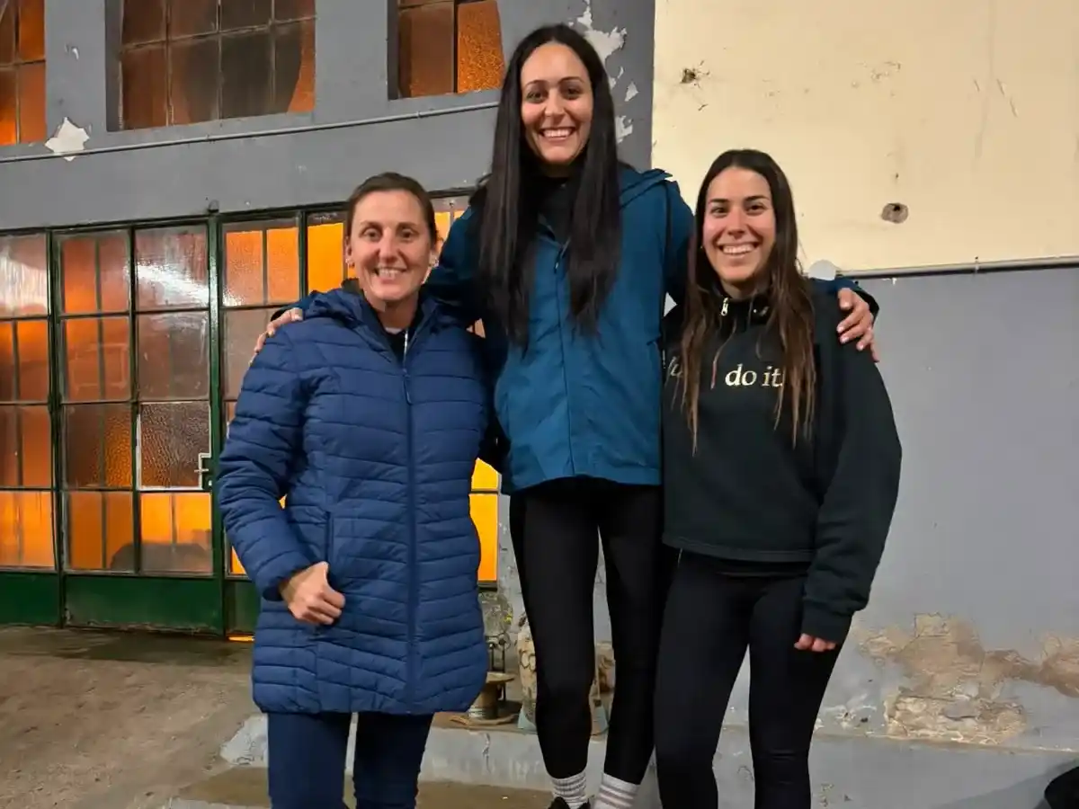 Iglesias, Martín y Vázquez (de izquierda a derecha), compusieron el podio de Ladies