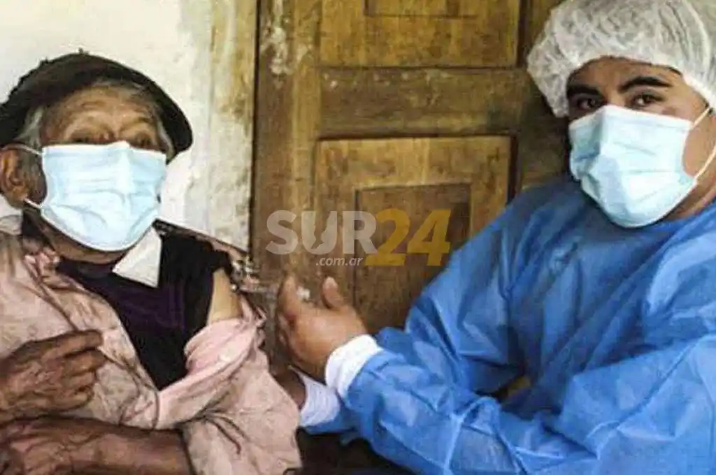 Tiene 121 años y fue vacunado contra el coronavirus