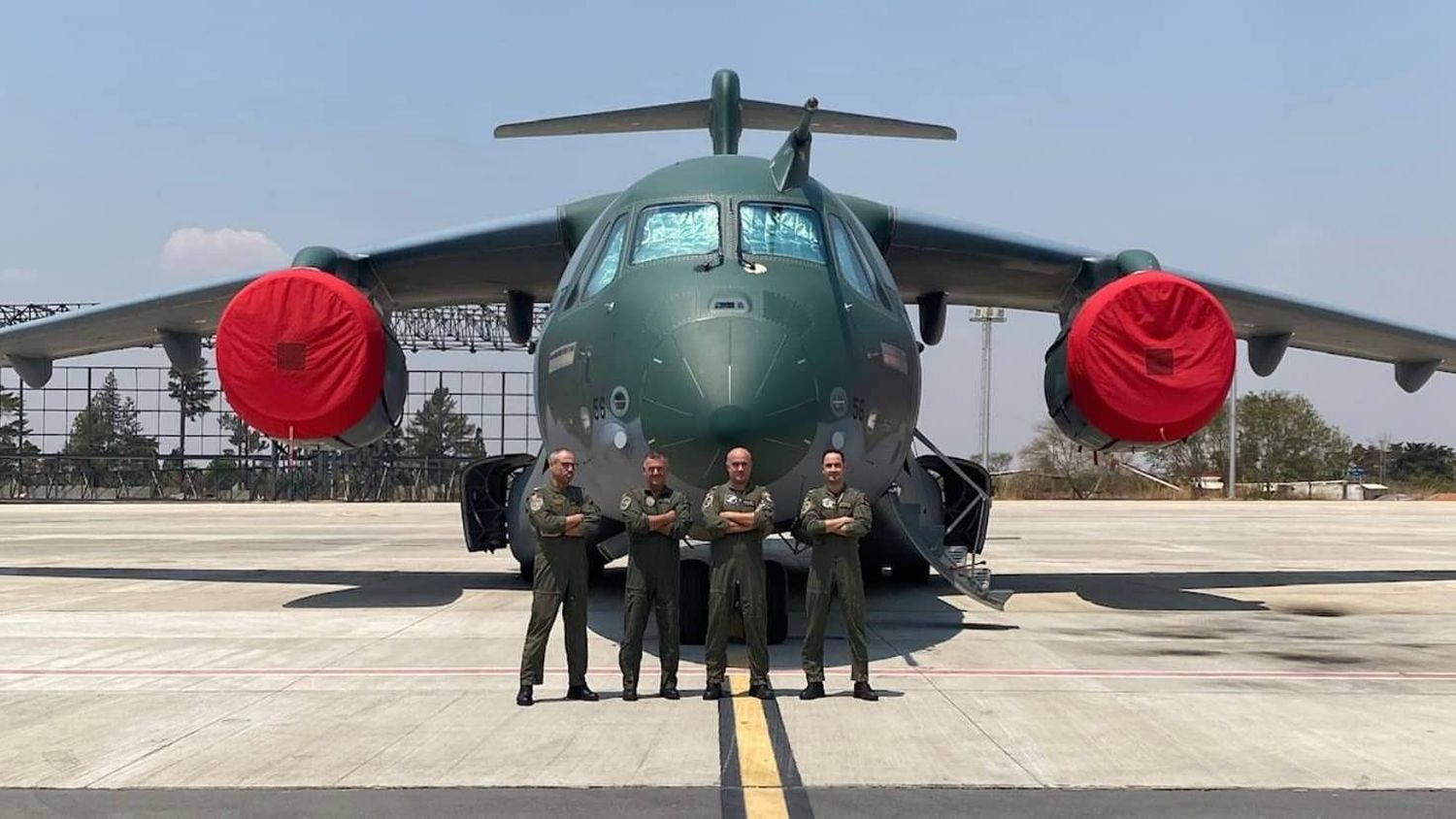 The first KC-390 crew of the Portuguese Air Force started their training