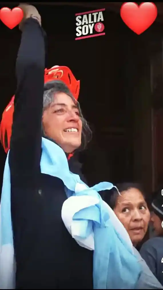 Teresita llegó a Salta