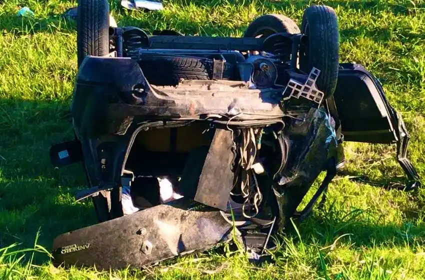 Impactante accidente en Circunvalación y Lagos: tres personas resultaron heridas