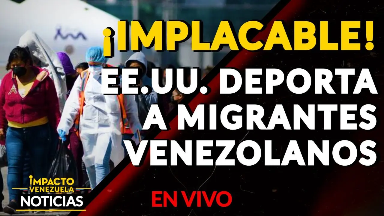 COMENZÓ LA EXPULSADERA: Así fue cómo el primer grupo de migrantes  venezolanos dejó EE.UU. VIDEO – IMPACTO VENEZUELA