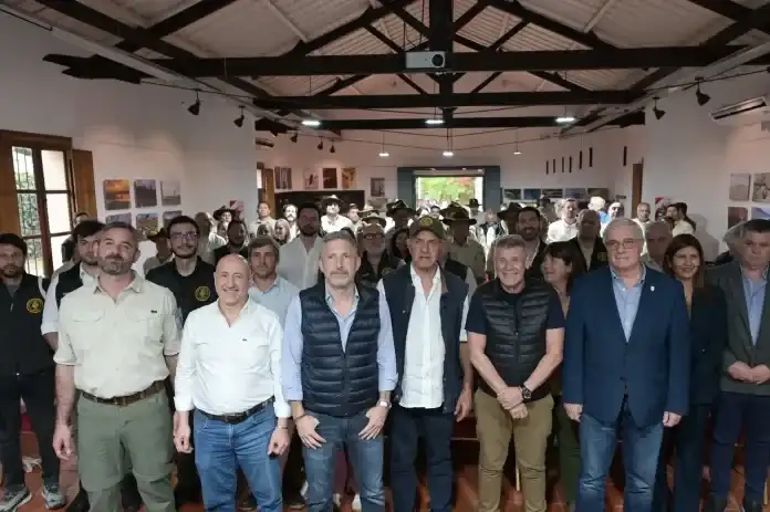 Rogelio Frigerio y Daniel Scioli participaron de un encuentro de Parques Nacionales