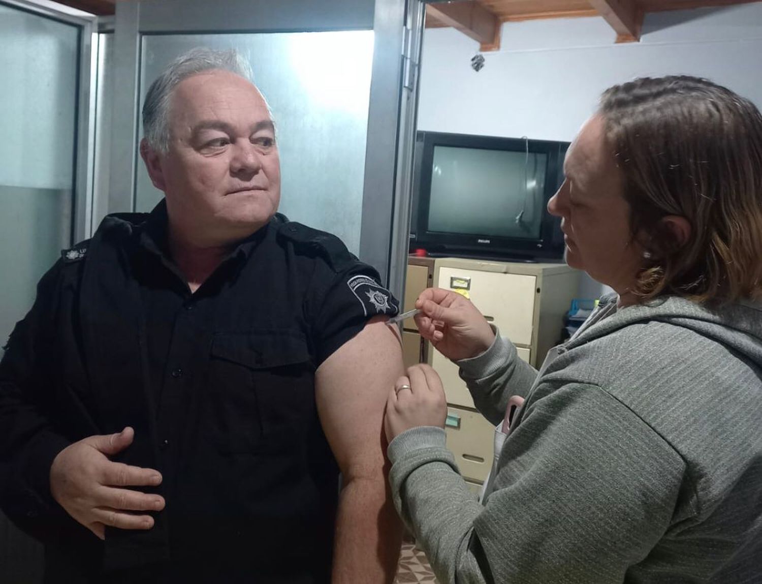 En Reconquista la población esencial recibió la vacuna contra la gripe