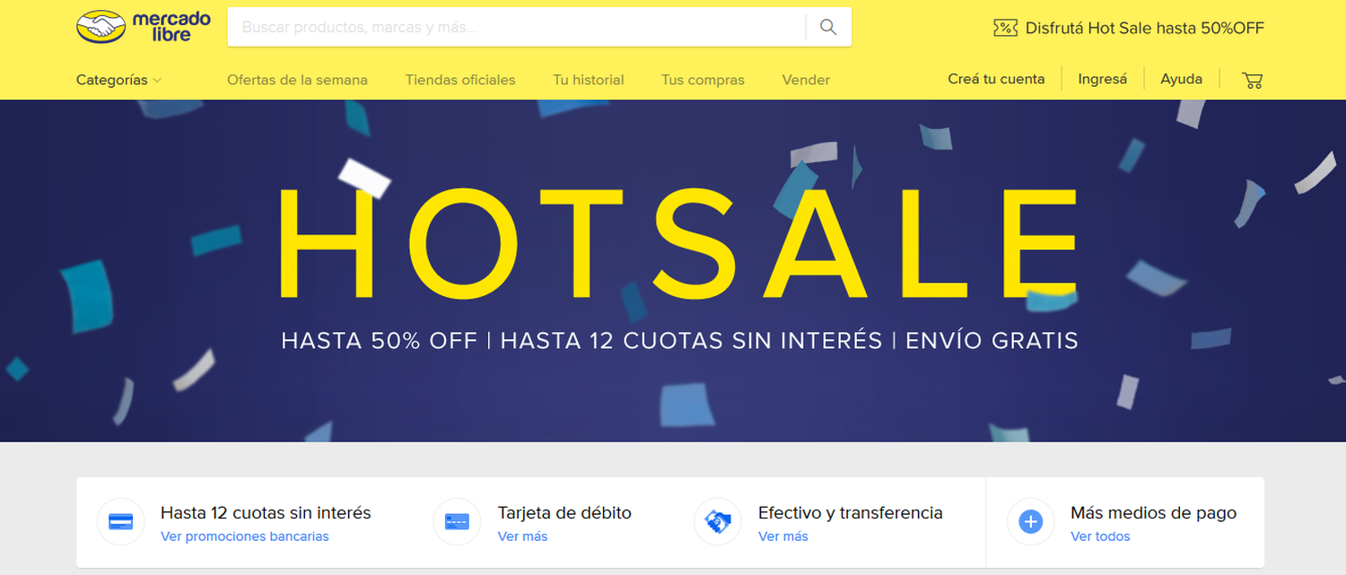 Arrancó el Hot Sale 2018 